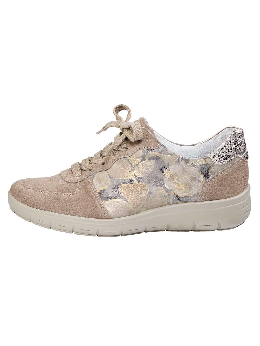 Vamos Schnurschuh - Taupe