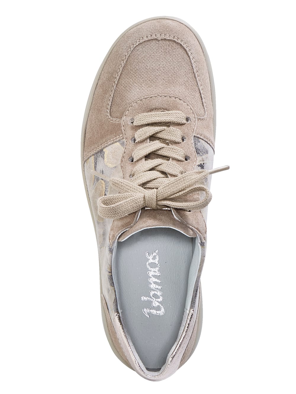 Vamos Schnurschuh - Taupe