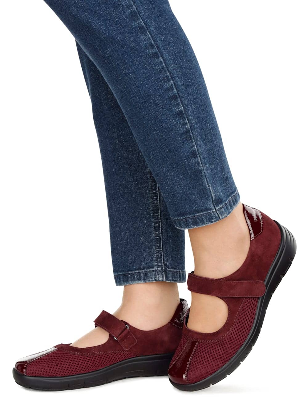 Vamos Klettslipper mit Shock-Absorber - Bordeaux