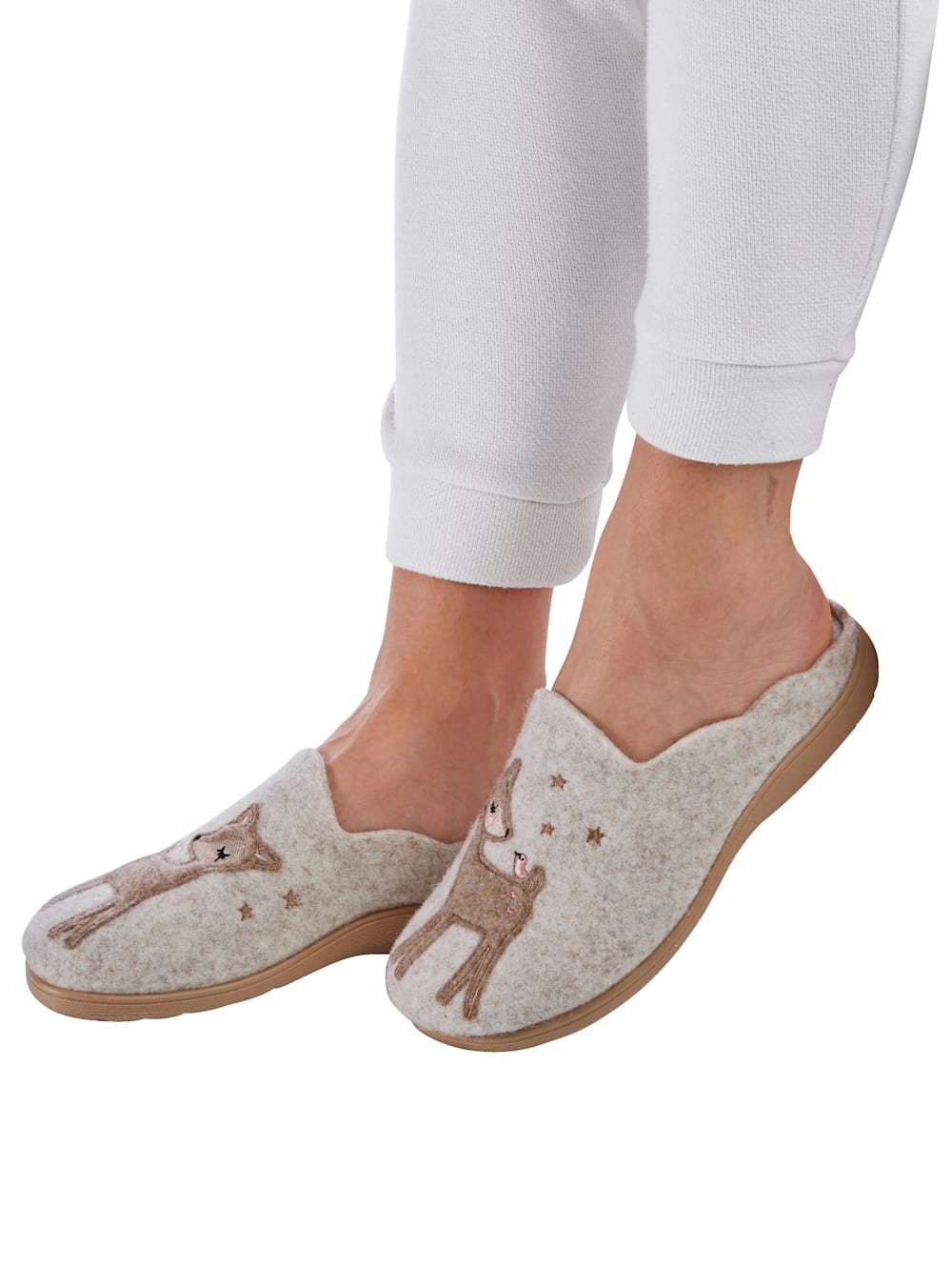 Vamos Pantoffel - Beige