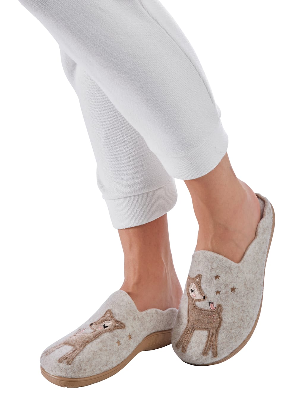 Vamos Pantoffel - Beige