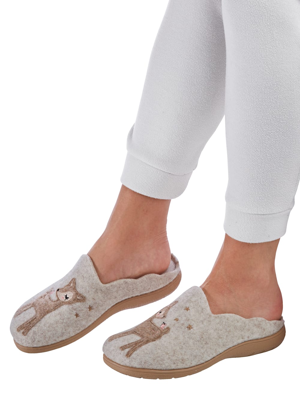 Vamos Pantoffel - Beige