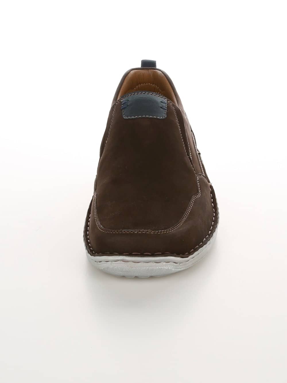 Vamos Slipper mit Dehnzonen am Einschlupf - Dunkelbraun