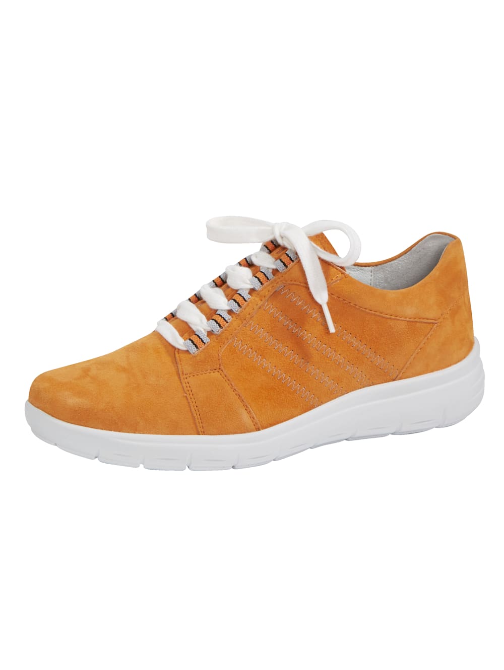 Vamos Schnurschuh mit Luftpolsterlaufsohle ausgestattet - Orange
